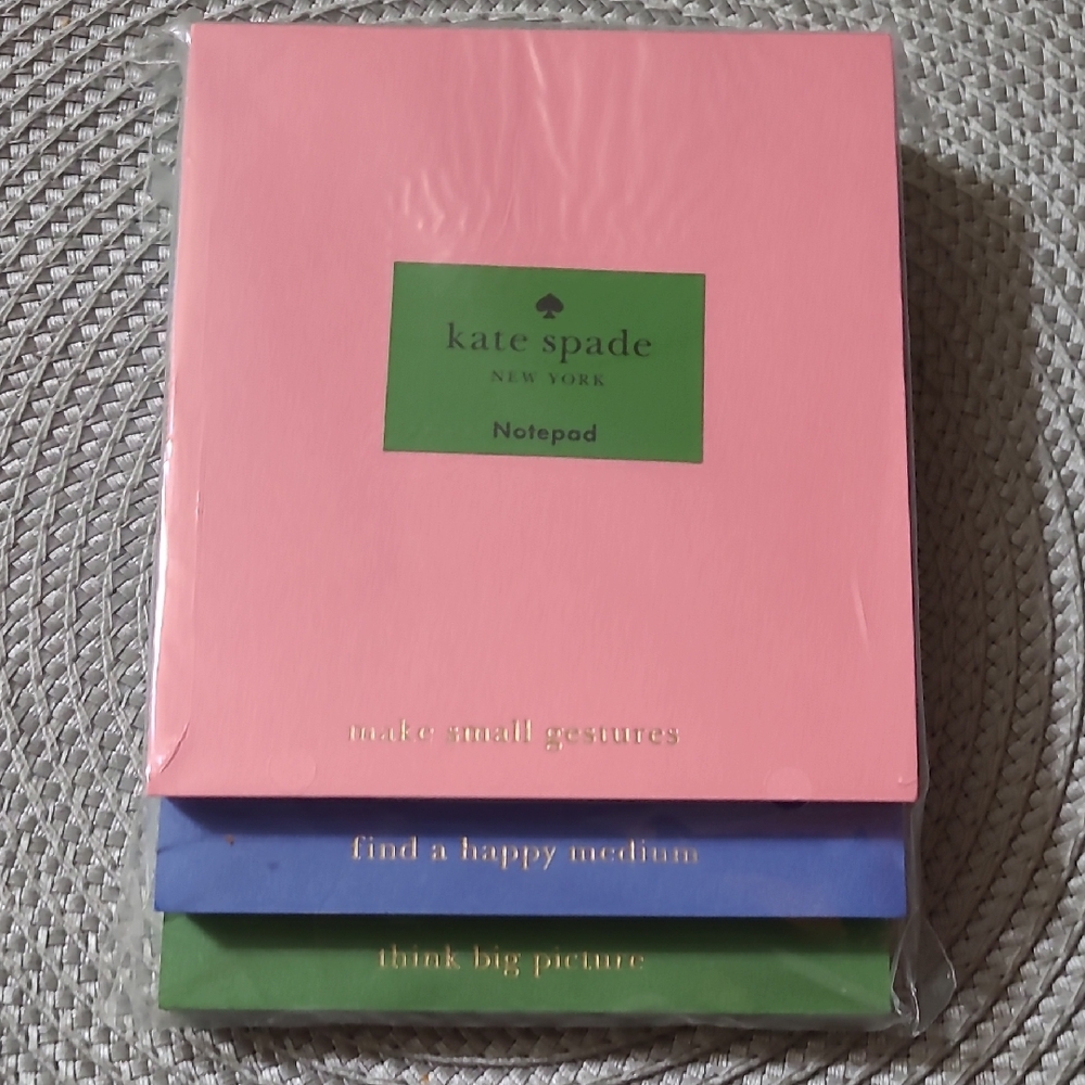 Kate Spade Notepad Trio